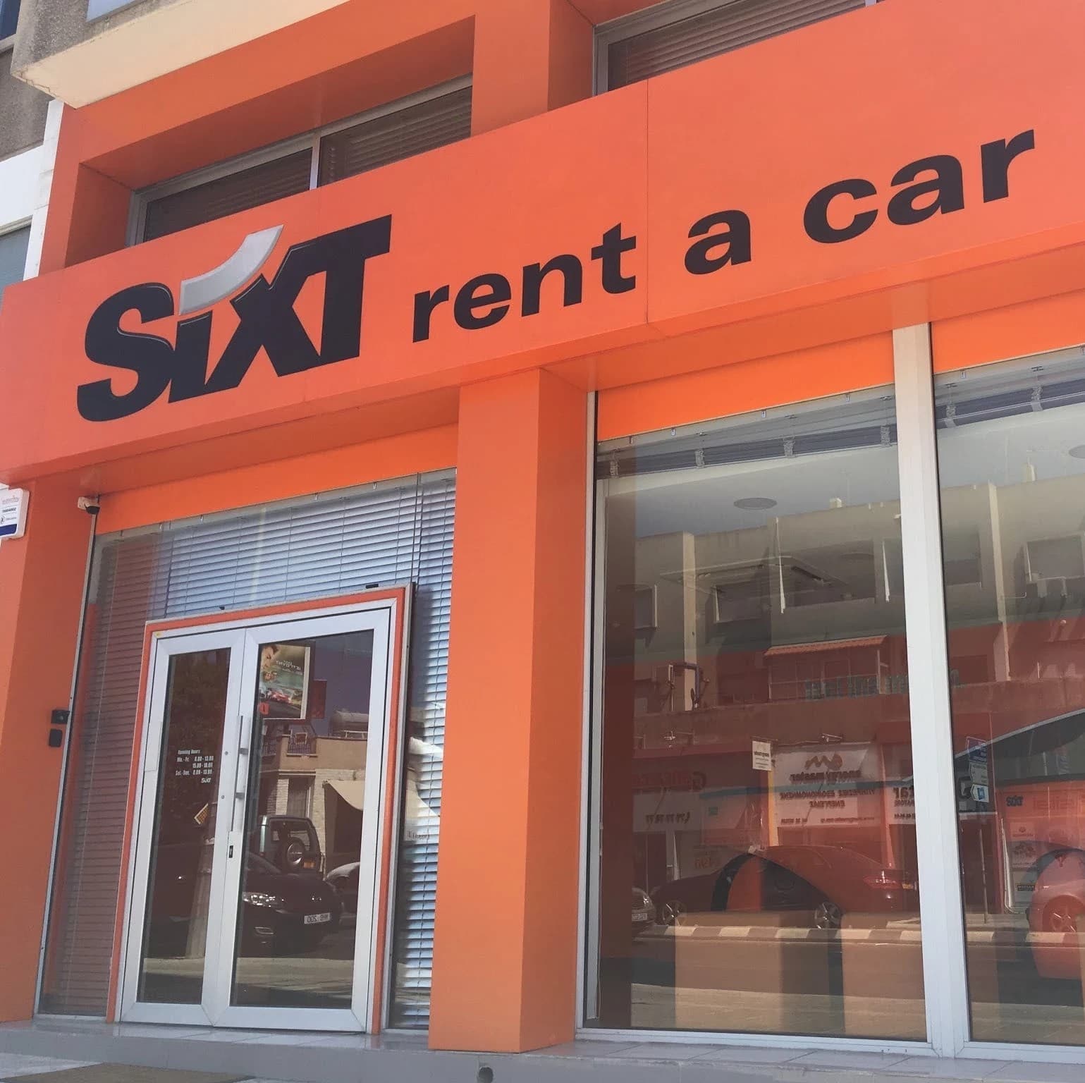 sixt rent a car cyprus